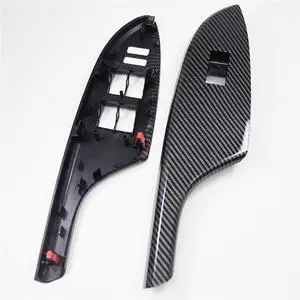 Yingshan 4Pcs Door Window Switch Cover Bezel Panel For Toyota Corolla 2006-2013 Lhd Only Yingshan 4Pcs Door Window Switch Cover Bezel Panel For Toyota Corolla 2006-2013 Lhd Only