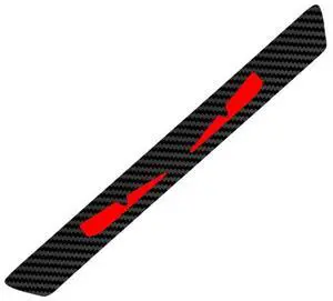 Furulu Universal 3D Carbon Fiber Look Sticker Emblem Demon Eye Brake Tail Light Decal
