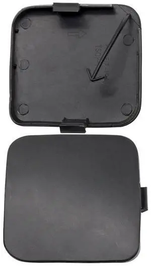 Furulu 2pcs Tow Hook Covers Front Bumper Right Left Cap For Toyota RAV4 2009-2010