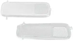 Yingshan 2Pcs Overhead Dome Light Lens 3L1Z-13783-AA For Ford Expedition Lincoln Navigator