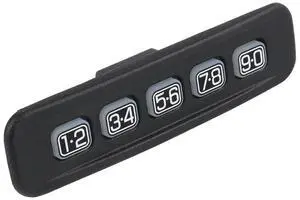 Yingshan Black Left Driver Door Keyless Entry Number Keypad 8L8Z14A626AA For Ford Lincoln Yingshan Black Left Driver Door Keyless Entry Number Keypad 8L8Z14A626AA For Ford Lincoln