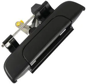 Yingshan Black Car Rear Tailgate Latch Handle w/ Rod Clips Kit For Toyota Tacoma 1995-04