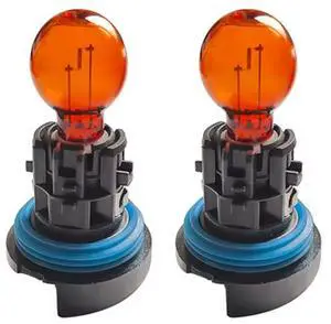 Yingshan 2x Turn Signal Lights Amber Lamp 12V/24W PH24WY For Citroen C5 Peugeot 3008 5008