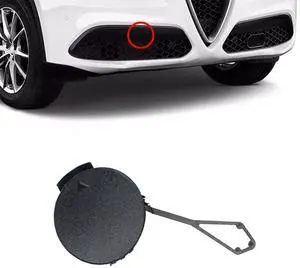 Yassdwbn Right Front Bumper Towing Hook Eye Cover Cap Lid For Alfa Romeo Stelvio 2017-23 Yassdwbn Right Front Bumper Towing Hook Eye Cover Cap Lid For Alfa Romeo Stelvio 2017-23