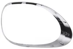 Yingshan Rear Right Side Close Out Taillight Lamp Trim Ring (Chrome) For 2014-2018 Fiat 500L 68235996Aa