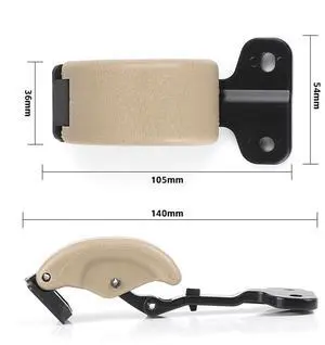 Acaigel Rear Quarter Glass Lock Tan Right & Left Set For Toyota Tundra 2000-2005