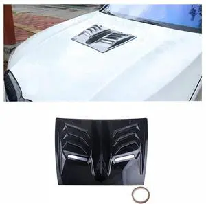 Acaigel Universal Car Exterior Hood Vent Scoop Cover  Air Intake Grille Inlet Trim