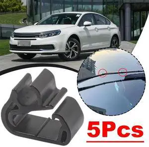 Furulu 5pcs Wiper Arm Spray Hose Clip 1617040080 For Peugeot 3008 (P84) 5008 (P87) 408x For Citroen C5 Aircross C5x