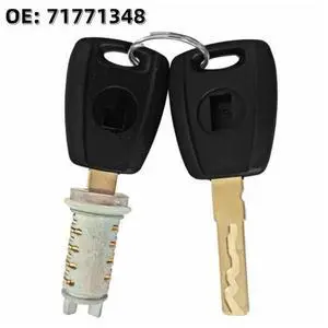 Yassdwbn Door Lock Barrel Cylinder With 2Keys 71771348 For Fiat 500 Doblo Panda Punto Mk2 Yassdwbn Door Lock Barrel Cylinder With 2Keys 71771348 For Fiat 500 Doblo Panda Punto Mk2