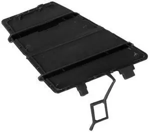 Yassdwbn Glossy Black Front Bumper Tow Eye Hook Cover 52127-0Db10 For Toyota Yaris Le 2017-2019