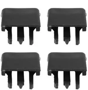 Yassdwbn 4Pcs Car Air Condition Vent Center Dash A/C Outlet Louvre Blade Slice Leaf Clip For Toyota Corolla