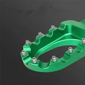 Yingshan Green Footpegs Foot Pedals Rests For Kawasaki Kx250F/450F 09-18 Kx65 00-19