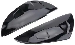 Yingshan M Style Gloss Black Mirror Cover Caps For Lexus Is Es Rc Ls Ux 2017-2023