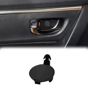 Yingshan Car Inner Door Handle Plug Cap Cover Black For Toyota Corolla 2014-2018 Yingshan Car Inner Door Handle Plug Cap Cover Black For Toyota Corolla 2014-2018