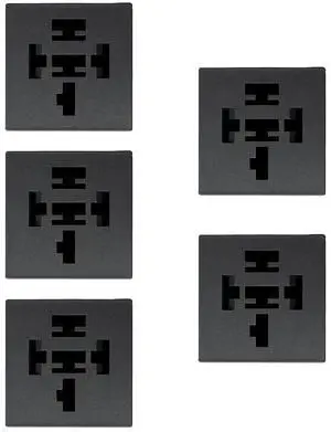 Yassdwbn 5Pcs Relay Connector Socket Fit For 4 Pin 5 Pin Relay Fuse Box