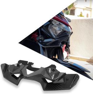 Paiying 1x Motorcycle Front Fairing Extension Spoiler Winglet For Kawasaki Z900 2020-22