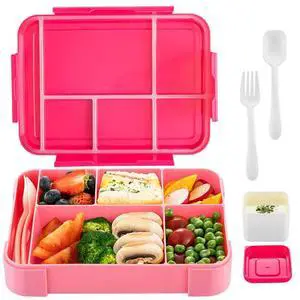 Lunch Bento Box - Rose Red