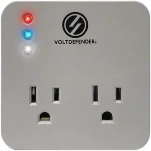 Surge Protector Power Strip Overload Surge Protection 2 Phase VOLTDEFENDER SP-2