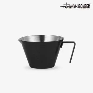 Stainless Steel Espresso Measuring Cup With Handle & Pour Spout 3.38oz Espresso Shot Cups Scale Marks Espresso Pouring Cup for Cafe Hotel Home(1 PCS, Black) Stainless Steel Espresso Measuring Cup With Handle & Pour Spout 3.38oz Espresso Shot Cups Scale Marks Espresso Pouring Cup for Cafe Hotel Home(1 PCS, Black)
