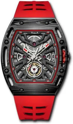 TVSILA Automatic Watch for Men, 43mm Automatic Mechanical Watch for Men 50 Meter Diving Depth Sport Luminous Sapphire Mens Watch Calendar Luxury Fashion Waterproof, Mechanical Watch