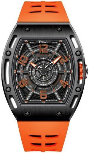 TVSILA Automatic Watch for Men, 43mm Automatic Mechanical Watch for Men 50 Meter Diving Depth Sport Luminous Sapphire Mens Watch Calendar Luxury Fashion Waterproof, Mechanical Watch