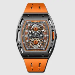 TVSILA Automatic Watch for Men, 43mm Automatic Mechanical Watch for Men 50 Meter Diving Depth Sport Luminous Sapphire Mens Watch Calendar Luxury Fashion Waterproof, Mechanical Watch