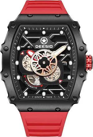 DEESIO Automatic Watch for Men Men's Watches Analog Automatic Mechanical Watches Self-Winding Mechanical Wrist Watch Luxury Business