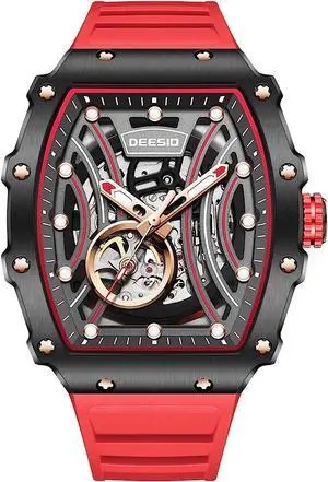 DEESIO Watches for Men, 43mm Automatic Mechanical Watch for Men 50 Meter Diving Depth Sport Luminous Sapphire Mens Watch Calendar Luxury Fashion Waterproof, Mechanical Watch