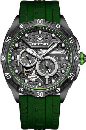 DEESIO Automatic Watch for Men Men's Watches Analog Automatic Mechanical Watches Self-Winding Mechanical Wrist Watch Luxury Business