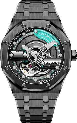 DEESIO Automatic Watch for Men Men's Watches Analog Automatic Mechanical Watches Self-Winding Mechanical Wrist Watch Luxury Business