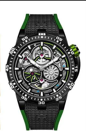 DEESIO Watches for Men, 43mm Automatic Mechanical Watch for Men 50 Meter Diving Depth Sport Luminous Sapphire Mens Watch Calendar Luxury Fashion Waterproof, Mechanical Watch