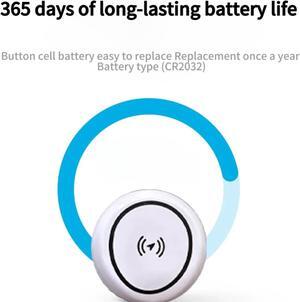 LAIRLUX Wireless Tracker Remote Key Finder Locator, 80dB+ RF Item Locator Tags with 164ft, Works with Apple Find My(Pack of 2)