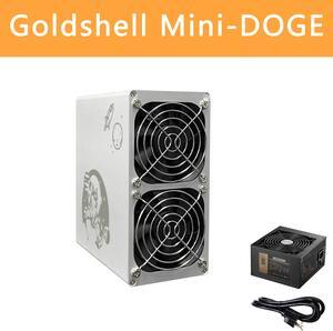 Goldshell MINI-DOGE Miner 185MH/S 235W (500W PSU and US. Cord Included) DOGE & LTC Miner Low Noise Small Household Litecoin Mining Machine Better than BITMAIN ANTMINER L3 S9 S11 S17 S19 T17
