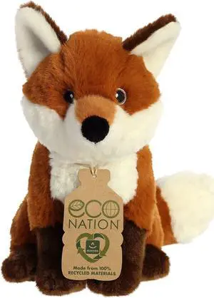 Aurora® - Small Red Eco Nation - 9" Fox - Eco-Friendly Stuffed Animal