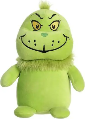 Aurora® - Medium Green Dr. Seuss - 9.5" Squishy Grinch - Whimsical Stuffed Animal