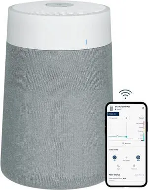 Air Purifiers for Small Rooms, Bedroom, Home, Cleans 926 sqft in one hour, HEPASilent Air Cleaner for Pets, Allergens, Virus, Dust, Mold, Smoke - Blue Pure 511i Max