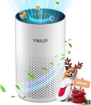 Air Purifiers for Home Bedroom up to 800 ft², VNIUP H14 True HEPA Air Filter Cleaner for Bedroom with Fragrance Function, Air Quality Sensor Sleep Mode Air Cleaner for Pet Dander Odor Dust Smoke