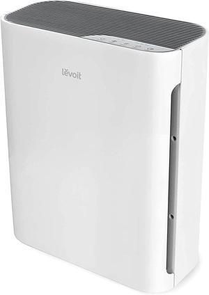 Air Purifiers for Home Large Room, Main Filter Cleaner with Washable Filter for Allergies, Smoke, Dust, Pollen, Quiet Odor Eliminators for Bedroom, Pet Hair Remover, Vital 100, White