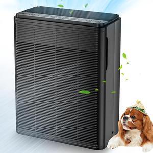 Air Purifiers for Home Large Room Up to 2000 sqft,Powerful 24W Moter,For Pets Dander Hair Smoke Odor Wildfire,0.1 Micron H13 HEPA Filter,22dB Low Noise Bedroom,Room Air Purifiers