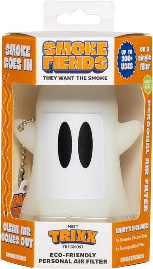 Portable & Eco-Friendly Personal Air Filter | Discreet HEPA & Carbon Filtration | Biodegradable & Up to 300+ Uses | Keychain Design for On-the-Go Freshness (Trixx)