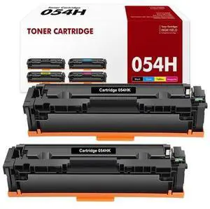 2 PACK Set Toner Fit For 054H ImageClass MF641cw MF642cdw MF644cdw MF640C
