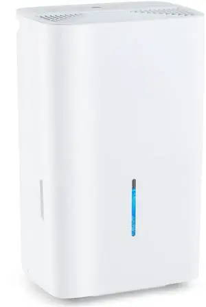 ARLIME 150 Pints Dehumidifier with Pump, 7000 Sq.Ft Dehumidifier w/24H Timer, LED Display, Child Lock,2 Drain Hoses & Auto Defrost for Basement Garage Home Office (150 Pints)
