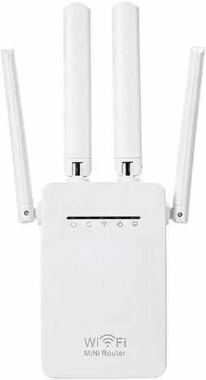 1200Mbps WiFi Range Extender Repeater Wireless Amplifier Router Signal Booster
