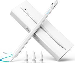 for Apple Pencil 1st Generation, Stylus Pen for iPad, Apple Pen USB-C Port Support Reverse Charging.Magnetic,Tilt & Palm Rejection.Suitable for iPad 6-10,iPad Pro12.9&11",iPad Air3/4/5,iPad mini5/6