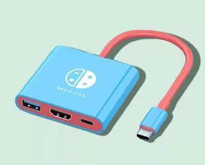 HDMI TV Dock Nintendo Switch Docking Station OLED Replacement Adapter USB 3.0