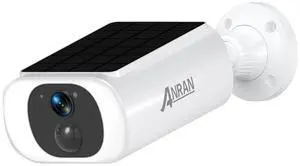 ANRAN Wireless Solar Battery Powered Wifi Home Security Camera System Outdoor IR