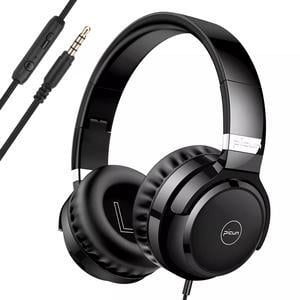 Wired Over-Ear Headphone 3.5mm Foldable Music Earphone for Smartphone Computers