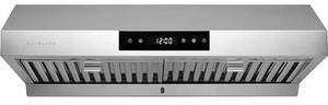 Hauslane, Chef Series 30" PS18 Under Cabinet Range Hood, Stainless Steel | Pro Performance | Contemporary Design