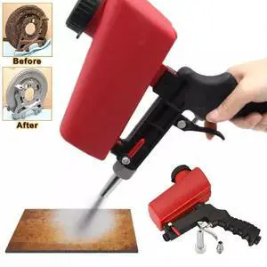 NEW Portable Handheld Air Compressor Speed Sand Gun Blaster Sand Blasting 1/4 in
