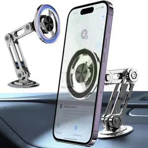 Universal 360° Pro Magnetic Car Phone Holder Mount Strong Magnet Suction Stand